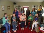 Aishling McPhillips with her pupils at the Flute and Advanced Tin Whistle Workshop