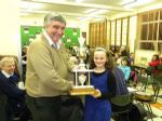 Eamon Presents the Most Promising Musician Ballinasloe Trophy