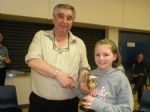 Winner of the Fr Felix McLaughlin Fiddle Cup presented by Eamon Graham